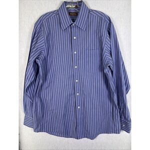 Vintage Michael Kors Men's Dress Shirt Size Large (16, 34/35) ✅ 100% Cotton